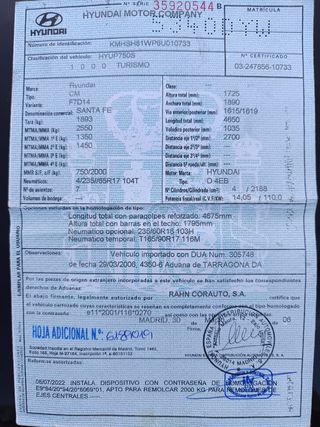 Hyundai Santa Fe 2006