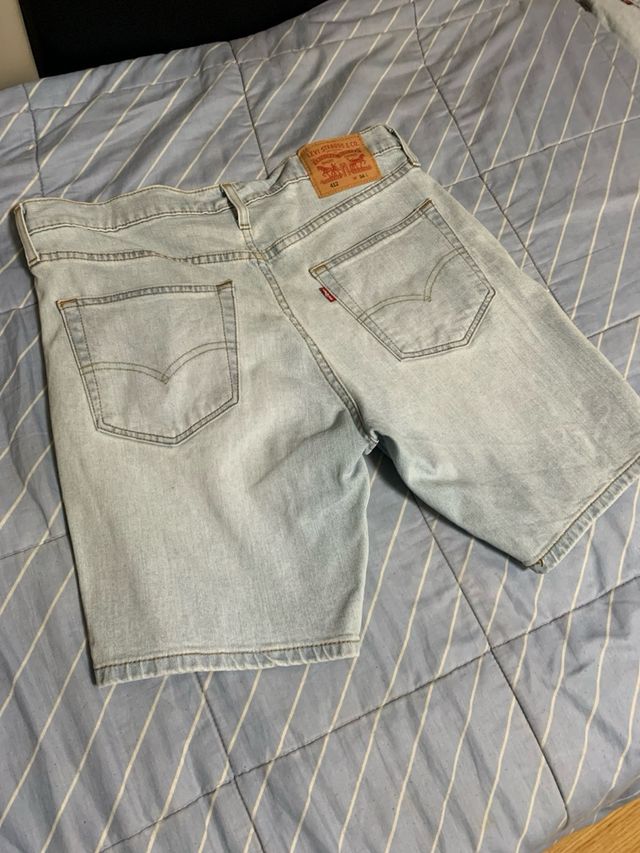 Shorts Levi's 412 blu chiaro, taglia L
