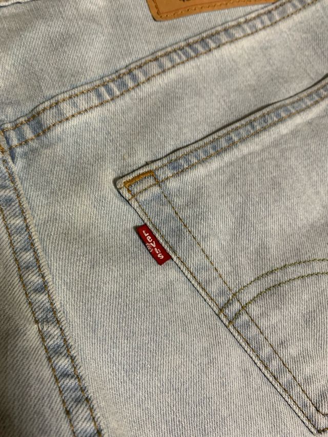 Shorts Levi's 412 blu chiaro, taglia L