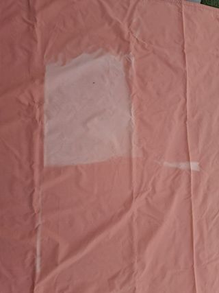 Toldo vela triangular naranja/beige vidaXL verano