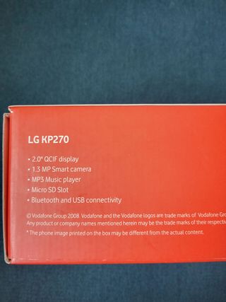 LG KP270 Nuovo da estrenare Libero