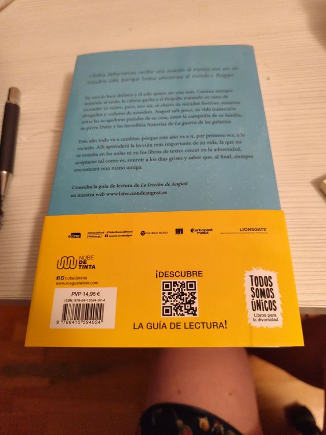 La Leccion De August (Spanish Edition)