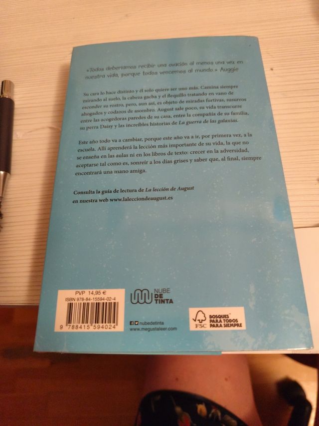 La Leccion De August (Spanish Edition)