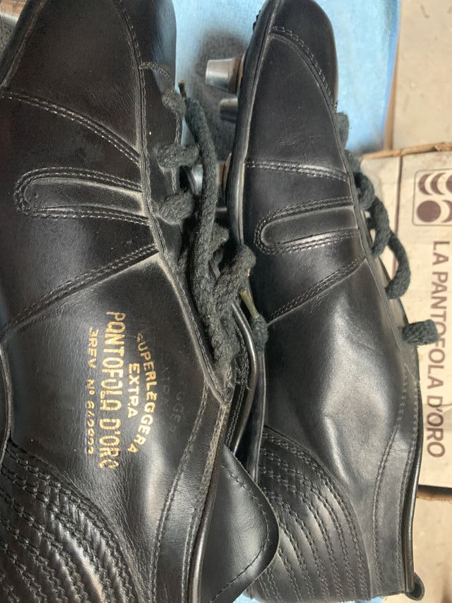 Scarpe calcio La Pantofola d'Oro vintage 39