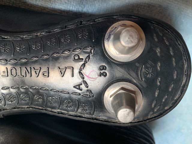 Scarpe calcio La Pantofola d'Oro vintage 39