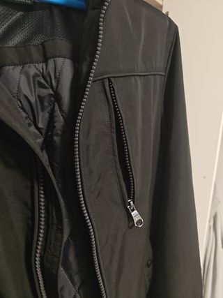 Chaqueta Geox negra hombre