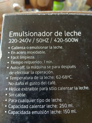 Emulsionador de leche de segunda mano