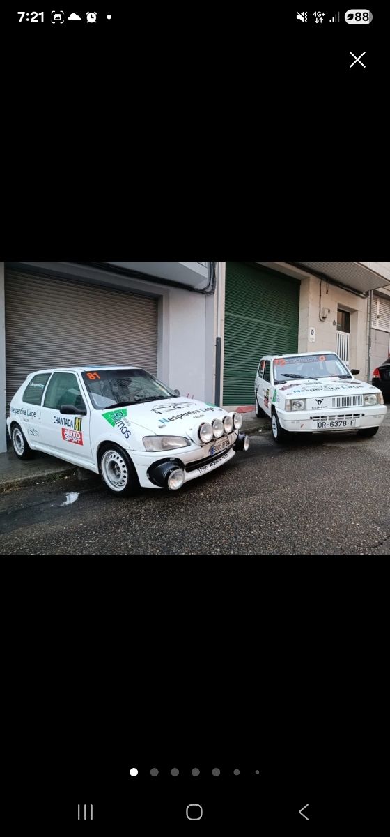SE ALQUILAN COCHES DE RALLY