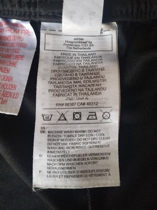 Short Adidas niño - Negro