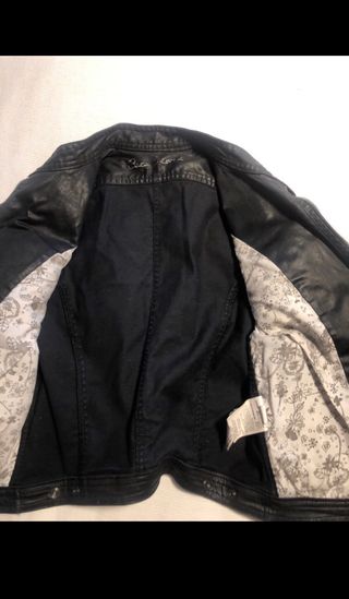 Cazadora negra Pepe Jeans encerada