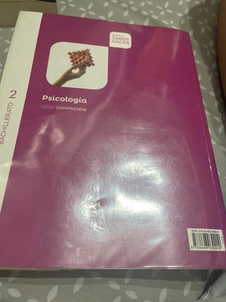 PSICOLOGÍA SERIE COMPRENDE 2 BTO SABER HACER