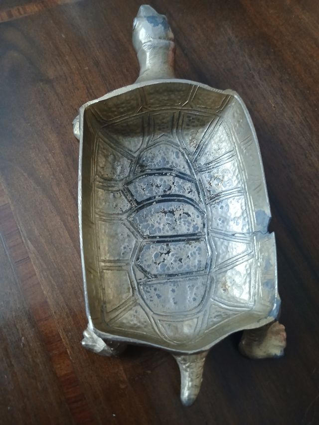 Posacenere Tartaruga Metallo