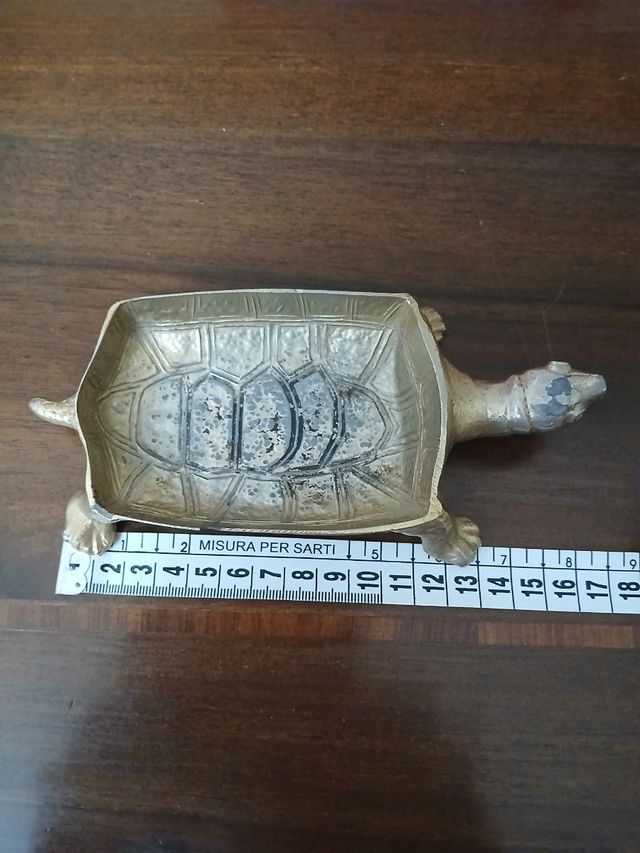 Posacenere Tartaruga Metallo