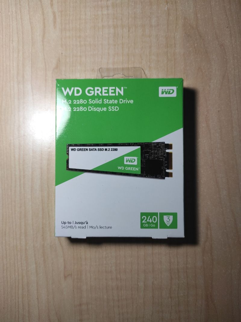 SSD WD Green 240GB M.2 NVMe