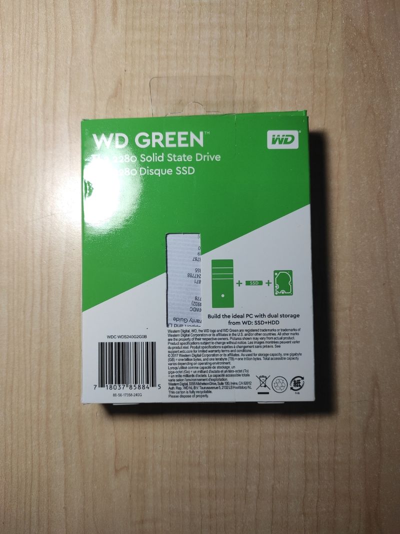 SSD WD Green 240GB M.2 NVMe afbeelding 2