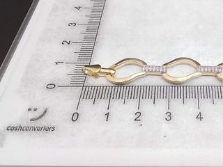 E40556-2 Pulsera Oro 18K Con Circonita