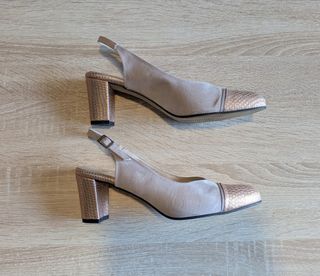 Zapatos de fiesta 7cm rosa
