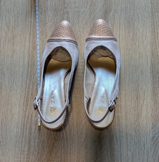 Zapatos de fiesta 7cm rosa