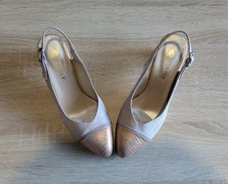Zapatos de fiesta 7cm rosa