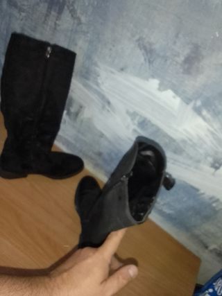 Stivali scamosciati Shoesita neri