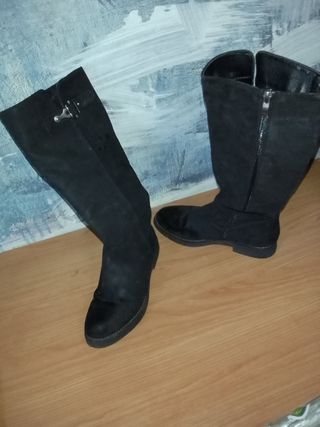 Stivali scamosciati Shoesita neri