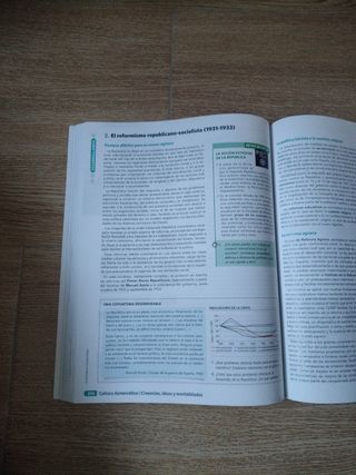 Libro de historia de españa de 2 Bachillerato