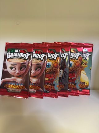 6 Bustine Brainrot - Carte Trading Game
