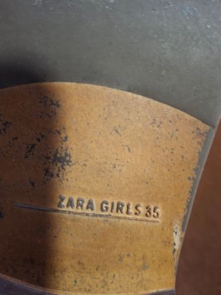 Botas Zara Marrón