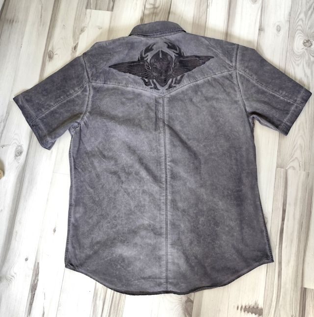 Camisa Harley Davidson gris L