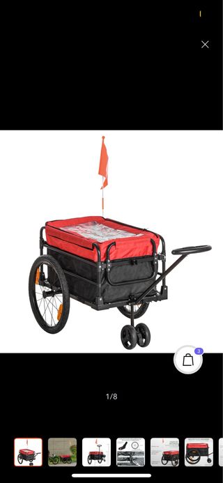 Remolque bici - Carro portaequipajes