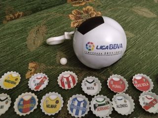 Chapas Liga BBVA 2011-2012 + Bola