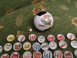 Chapas Liga BBVA 2011-2012 + Bola