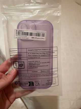 Funda iPhone 12 Pro - Translúcida