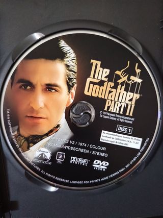 DVD El Padrino II - Coppola