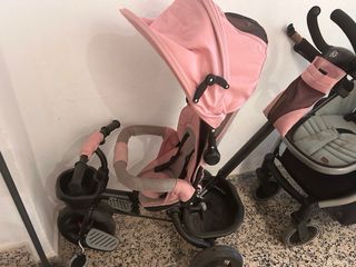Triciclo Bebe kinderkraf Plegable Rosa