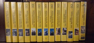 13 VHS National Geographic documentales