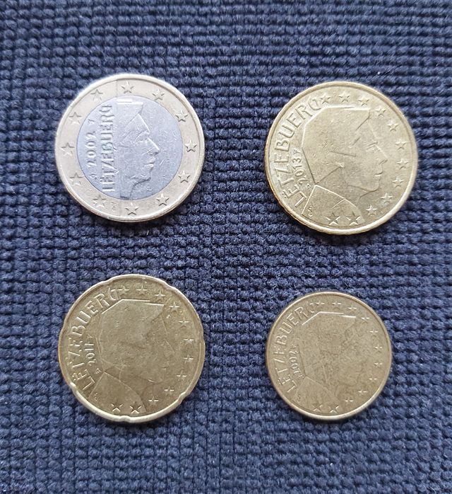 Lote 12: Monedas Euro Luxemburgo