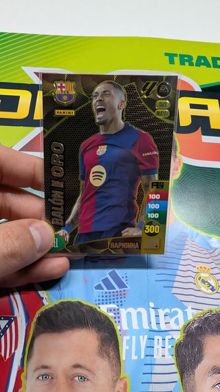 Nuevo Balón de Oro Raphinha - Adrenalyn XL 2024-25