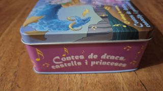 El rellotge de música.
Contes de dracs, castells..