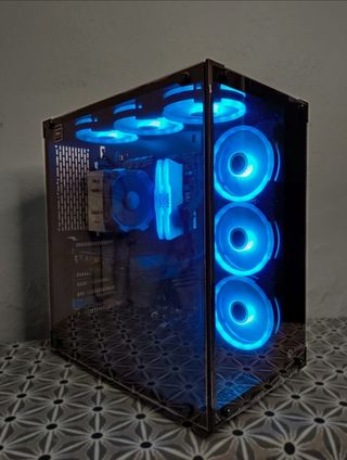 PC Gaming RGB Azul - Ryzen