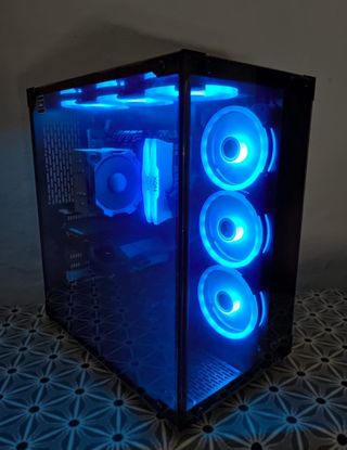 PC Gaming RGB Azul - Ryzen