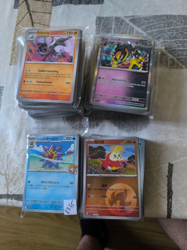 Lote de cartas Pokémon