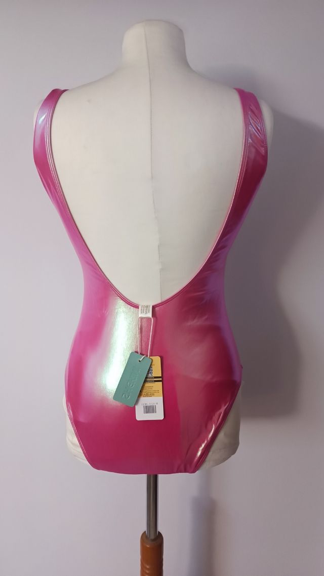 Costume intero SHEKINI rosa metallizzato