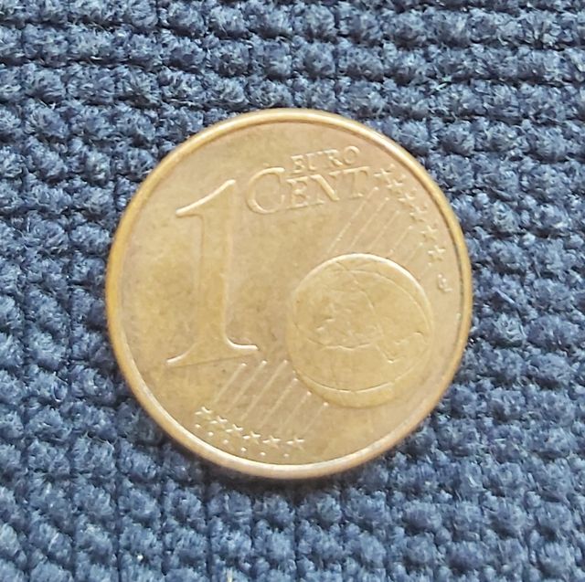 Moneda 1 céntimo Estonia 2012