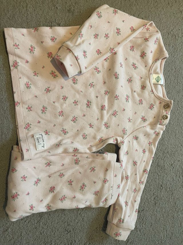 Lote 3 pijamas bebé niña