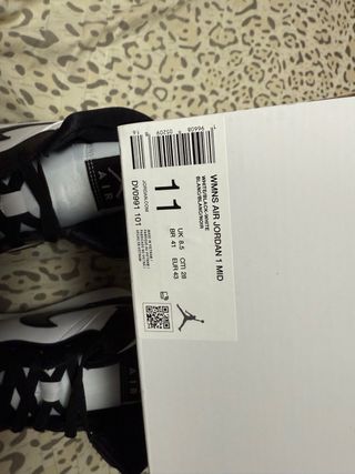 Air Jordan 1 Mid Panda - zapatillas
