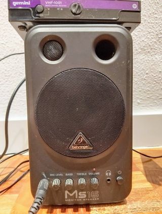 Pack #AltavocesBehringer +Monitor y #MicroGemini