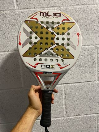 Pala pádel Nox ML10 Pro Cup usada