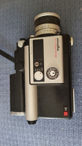 Minolta Super 8: cámara cine antigua