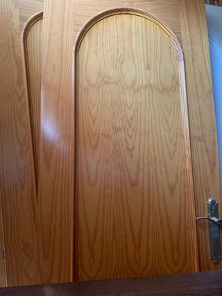 Puertas madera maciza de pino 5 unidades